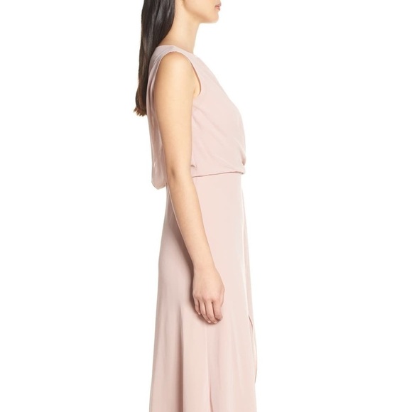 Jenny Yoo / NWT Paltrow Gown soft blush chiffon - Picture 5 of 6